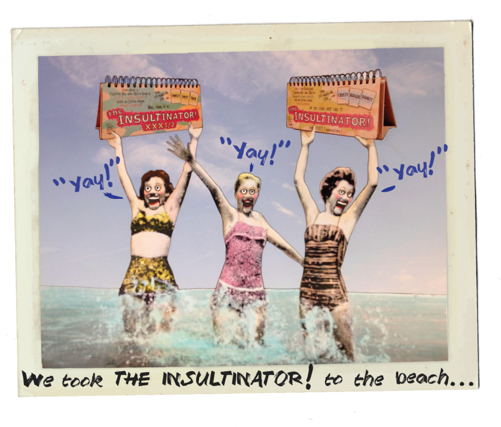 girls on the beach summer insultinator kickstarter beach party funny comic